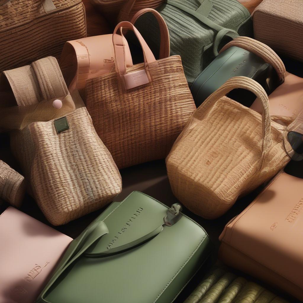 Sustainable Materials in Ted Baker Woven Bags