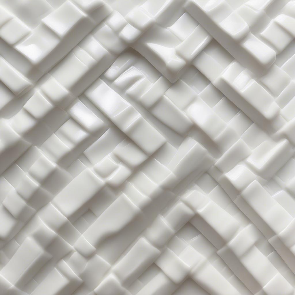 Tiffany of Ireland Basket Weave Dish in White