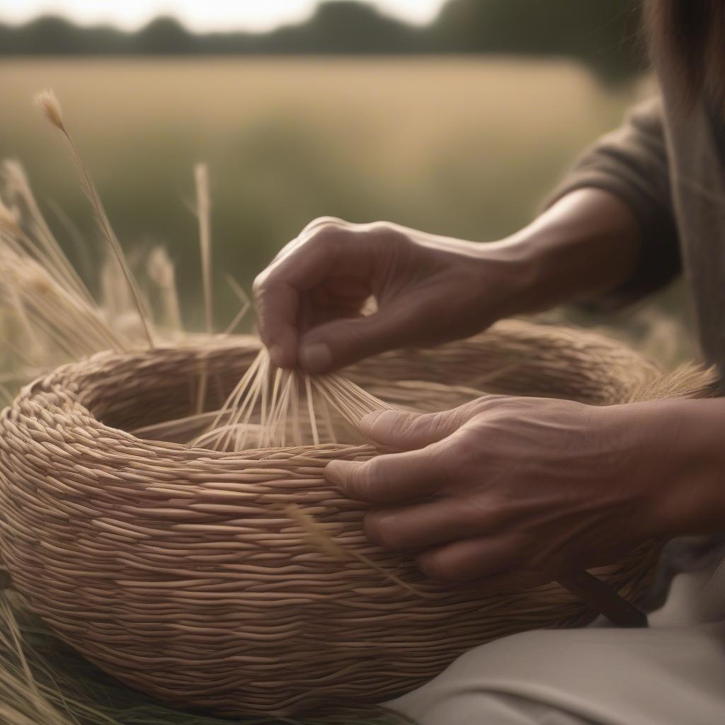 Tim Ingold's Concept of Weaving a Basket