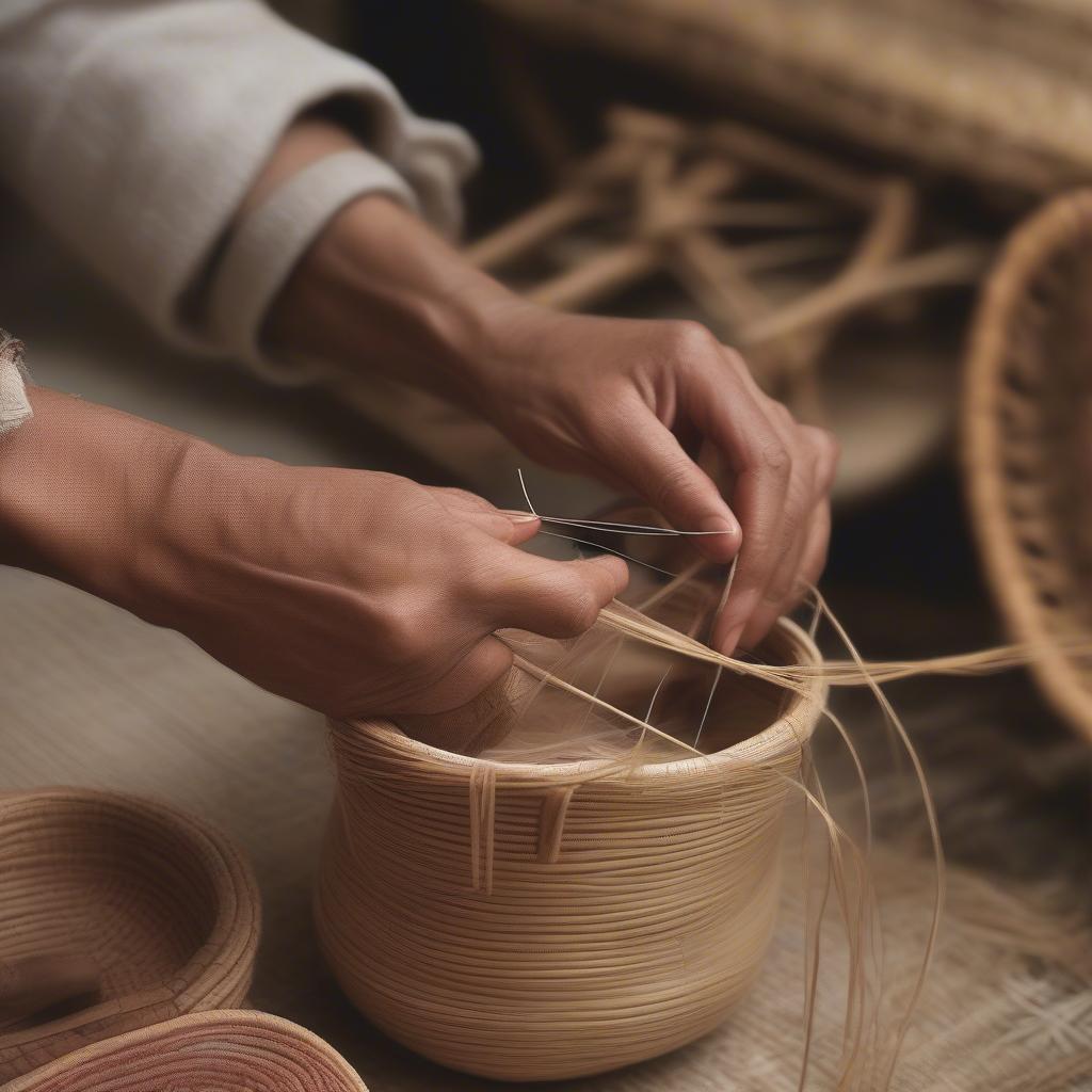 Traditional Toe Weaving Techniques