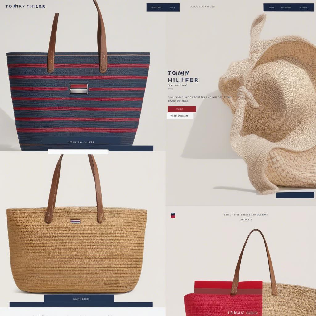 Shopping for a Tommy Hilfiger Woven Tote Bag Online