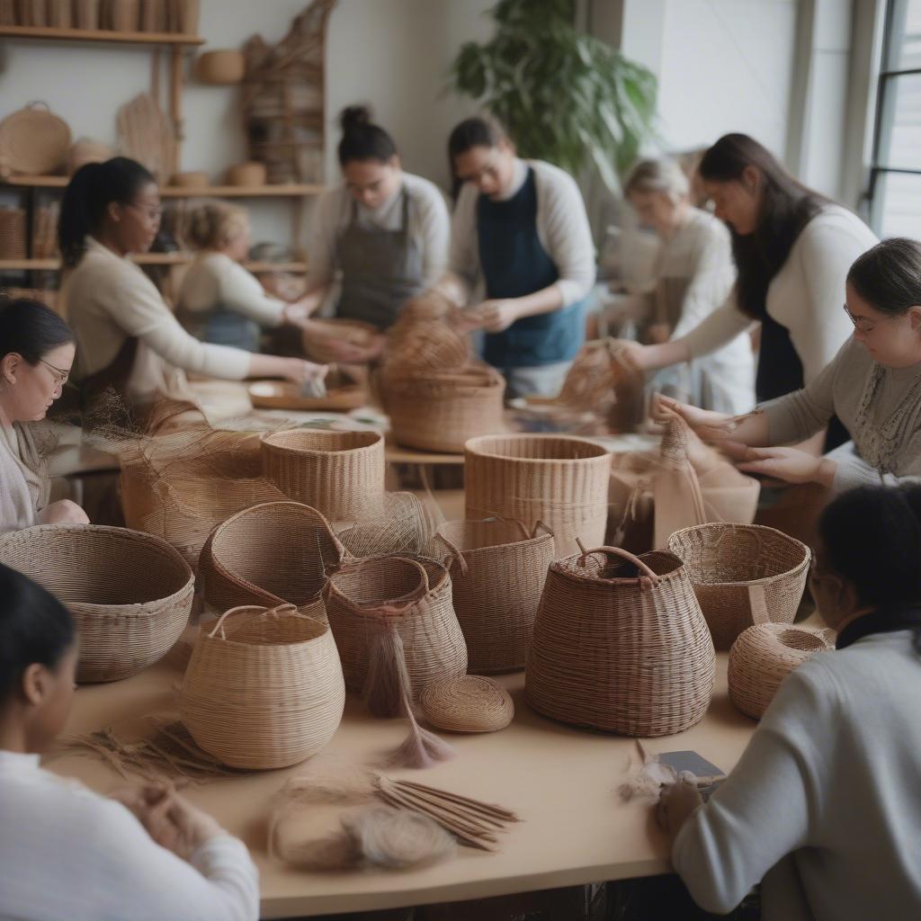 Toronto Basket Weaving Workshop