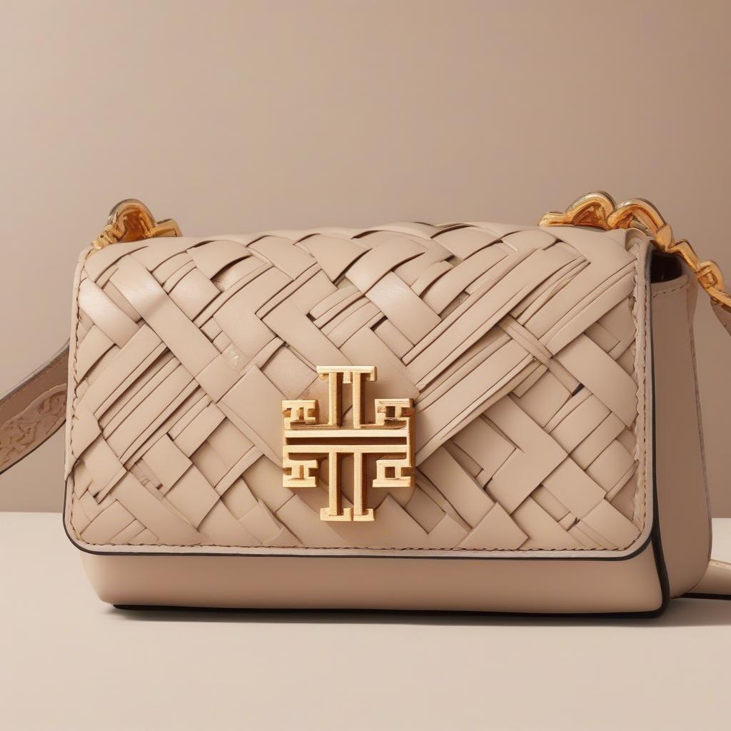 Tory Burch Kira Mini Woven Bag: An Overview