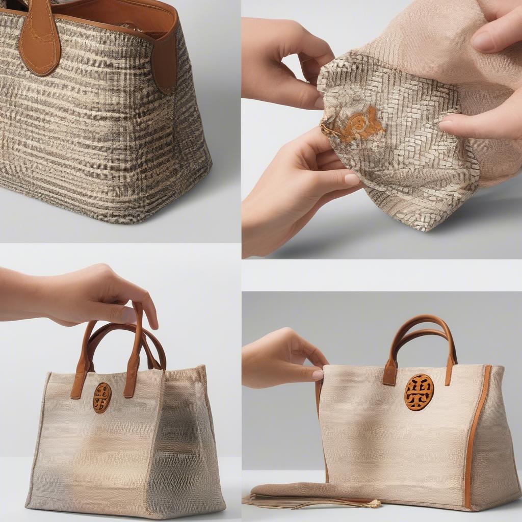 Caring for Your Tory Burch Woven Bag: Cleaning and Storage