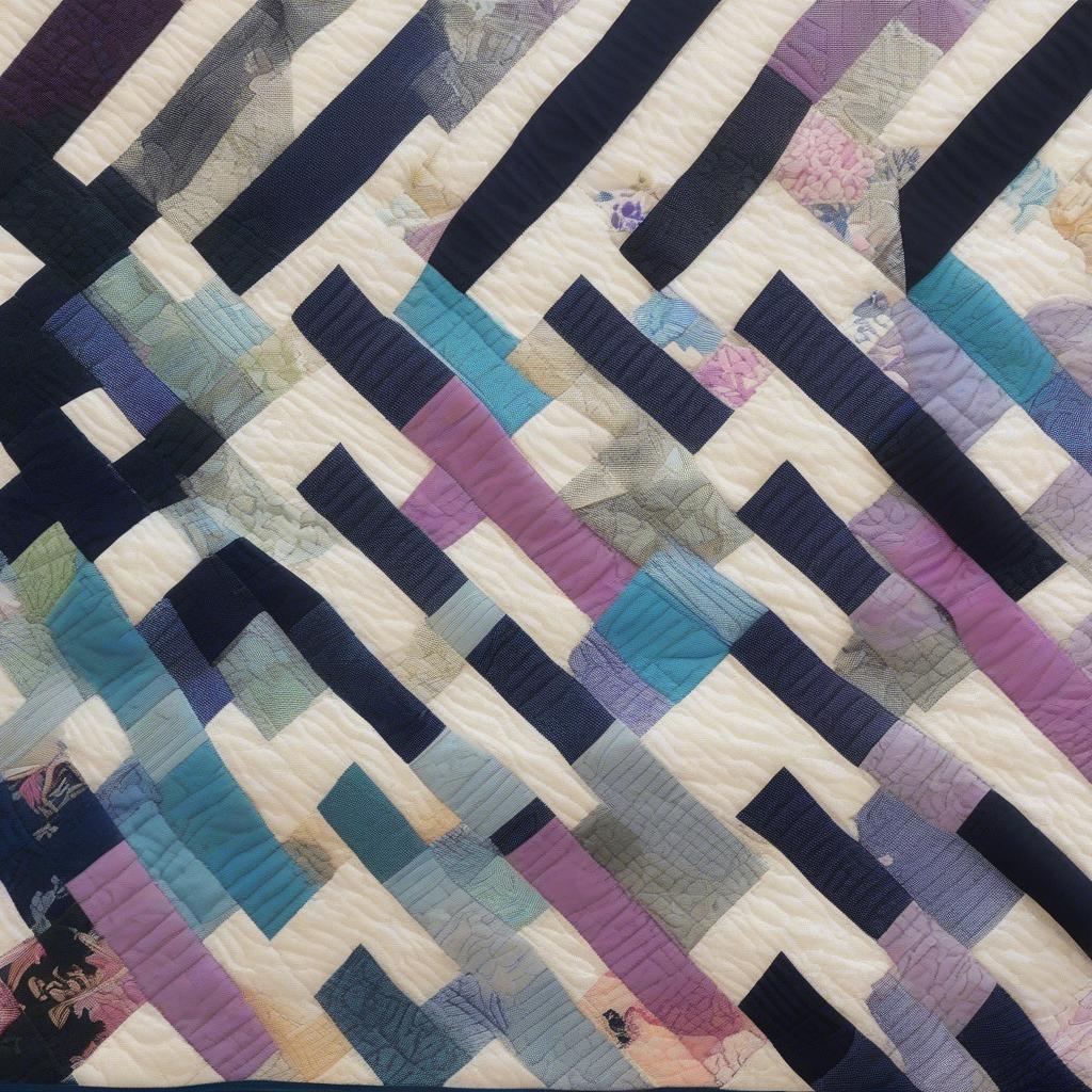 Traditional Basket Weave Quilt Pattern