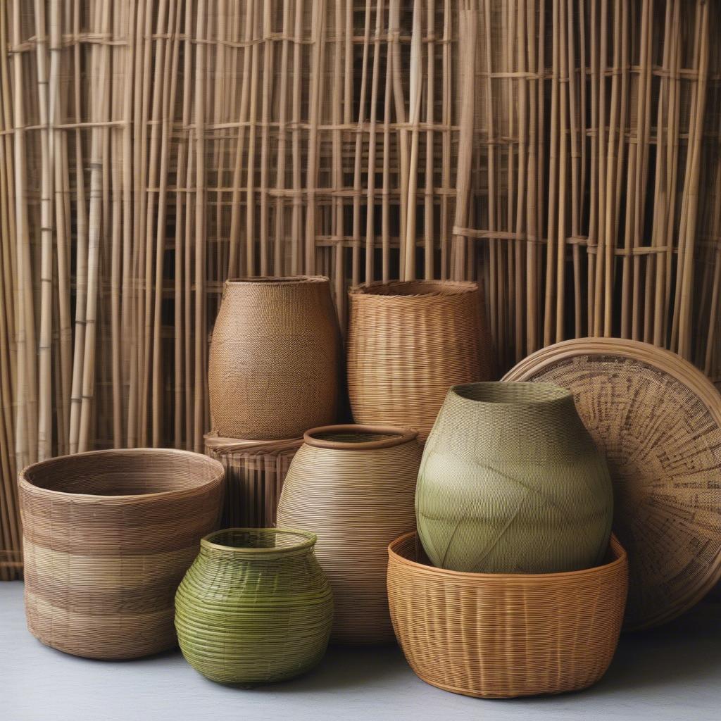 Traditional Filipino Basket Materials