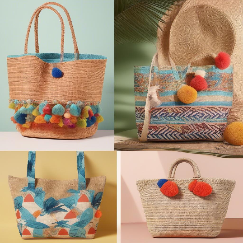 Trending Woven Beach Bag Designs