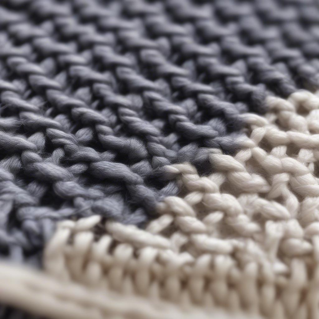 Tunisian Basket Weave Basic Stitch