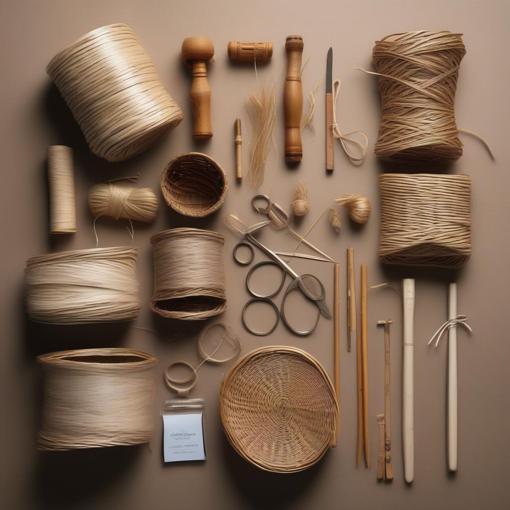 Essential Tools and Materials for Twining Basket Weaving