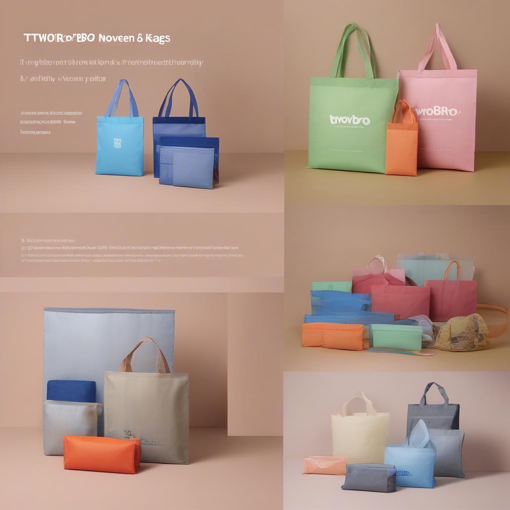 Variety of Twobro Non Woven Bags