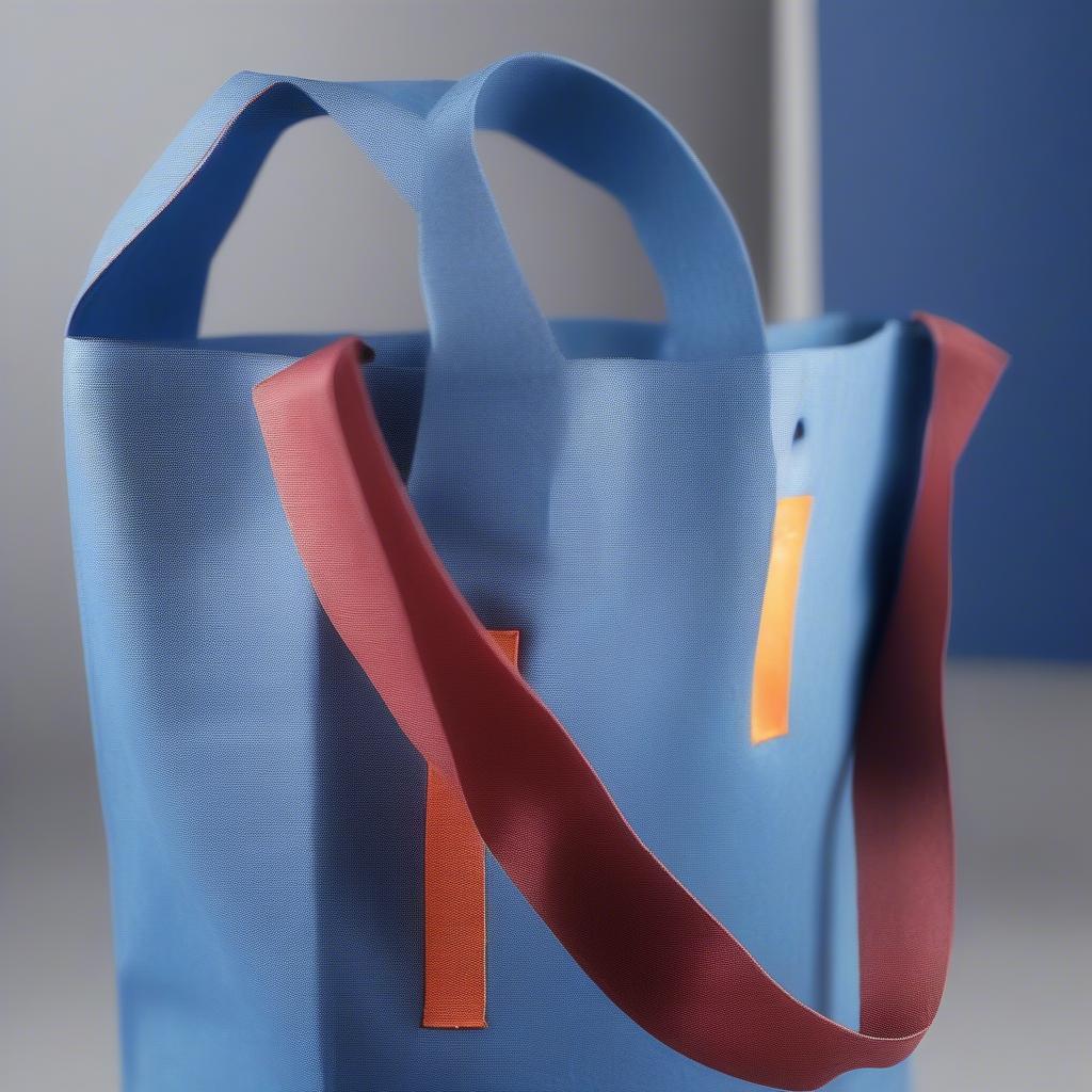 Close-up of a U-Cut Non-Woven Bag