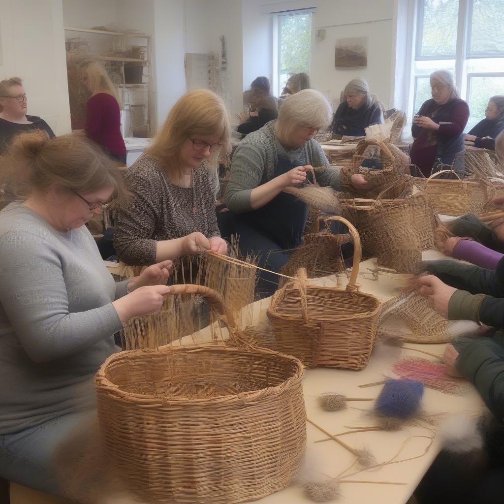 UK Basket Weaving Workshop