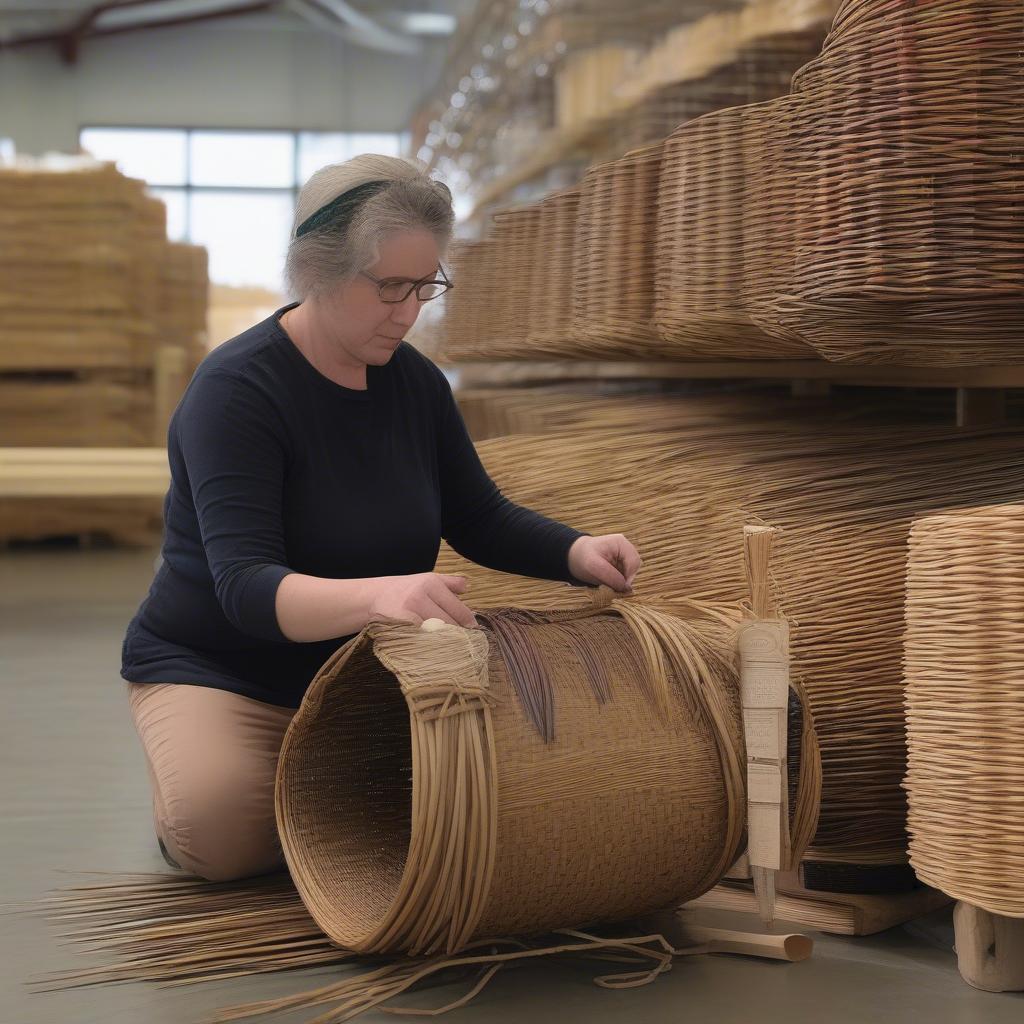 Willow Basket Supplier in the UK