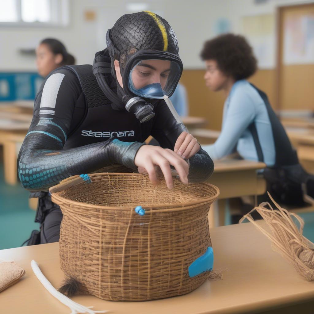 Debunking the myth of college underwater basket weaving