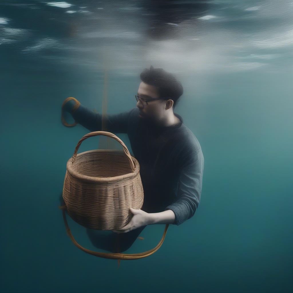 Debunking the myth of underwater basket weaving