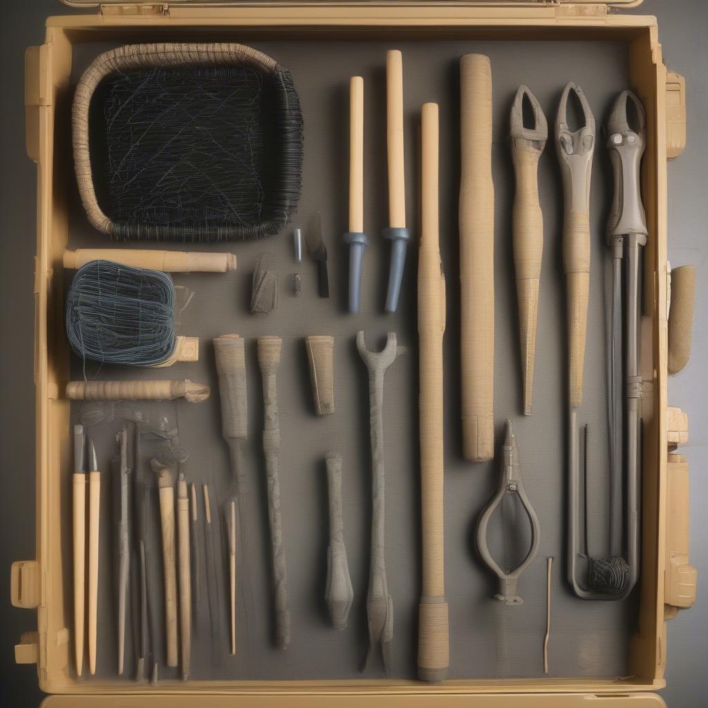 Specialized Tools for Underwater Basket Weaving