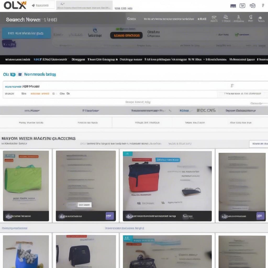 Searching for a used non woven bag making machine on OLX