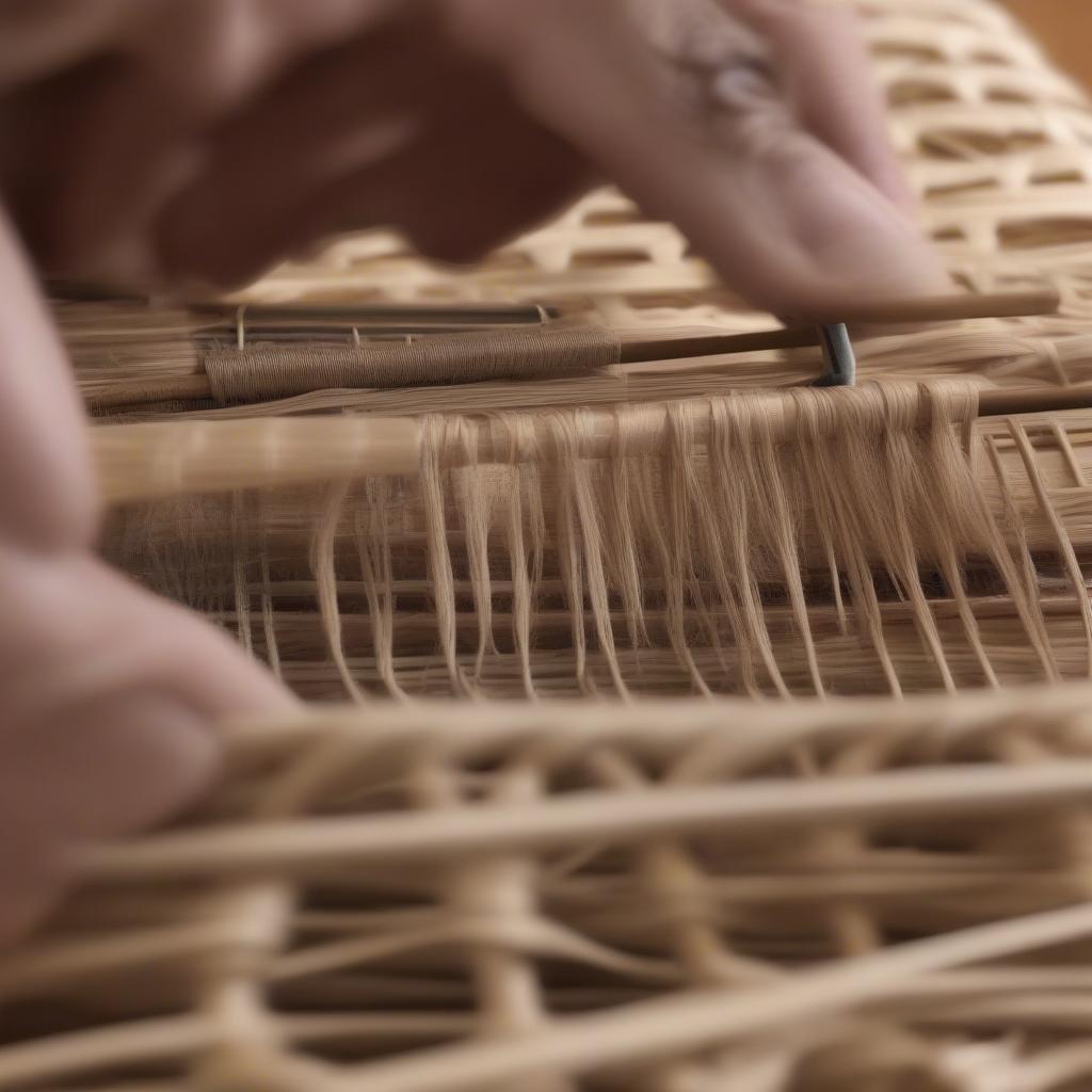 Using the No 423 Tool for Basket Weaving