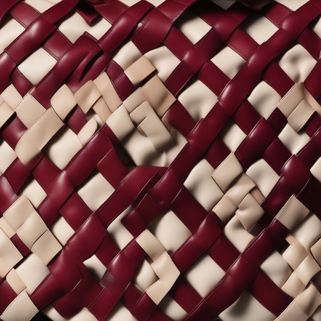 Valentino Basket Weave Handbag