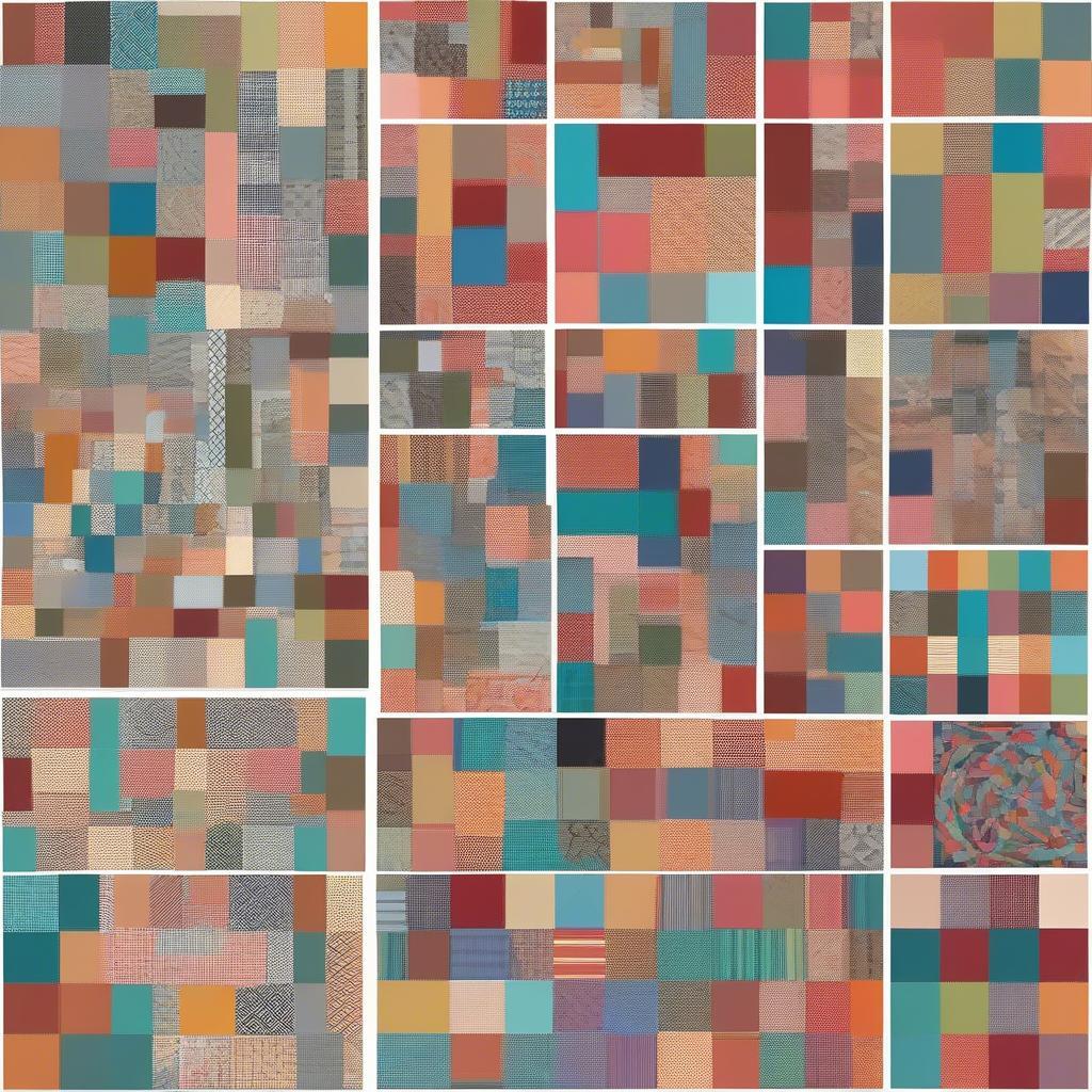 Variations of the Basket Weave Quilt