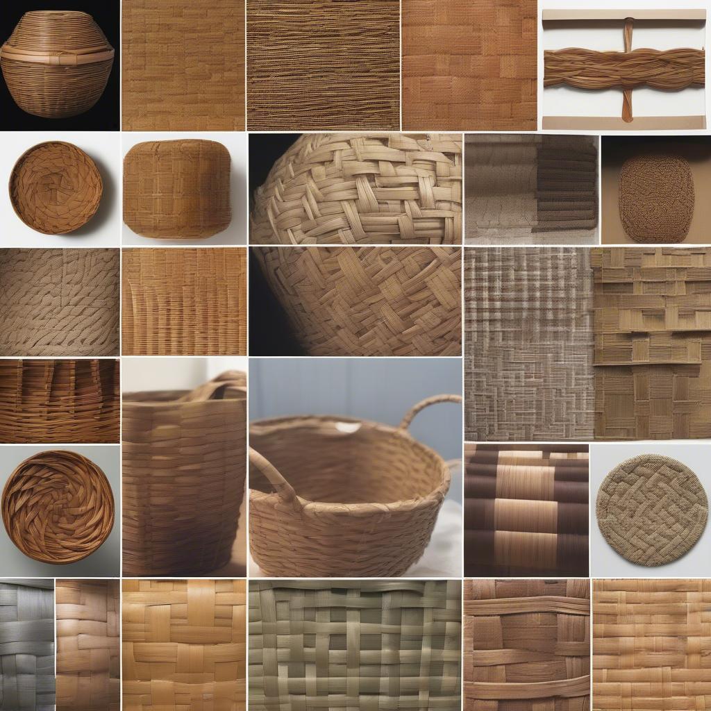 Variety of Basket Weave Patterns