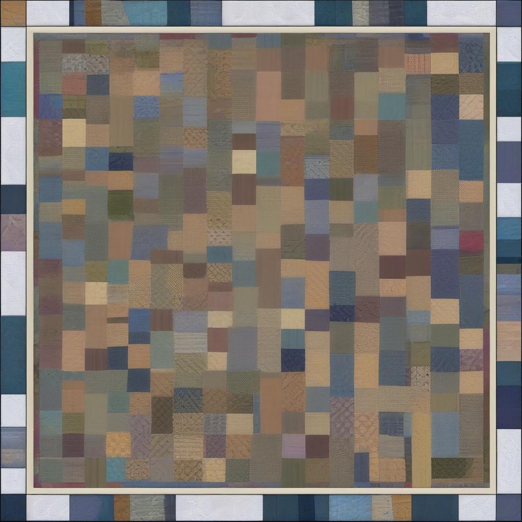 Different variations of the basket weave quilt pattern, showcasing various colors, fabrics, and quilting techniques.