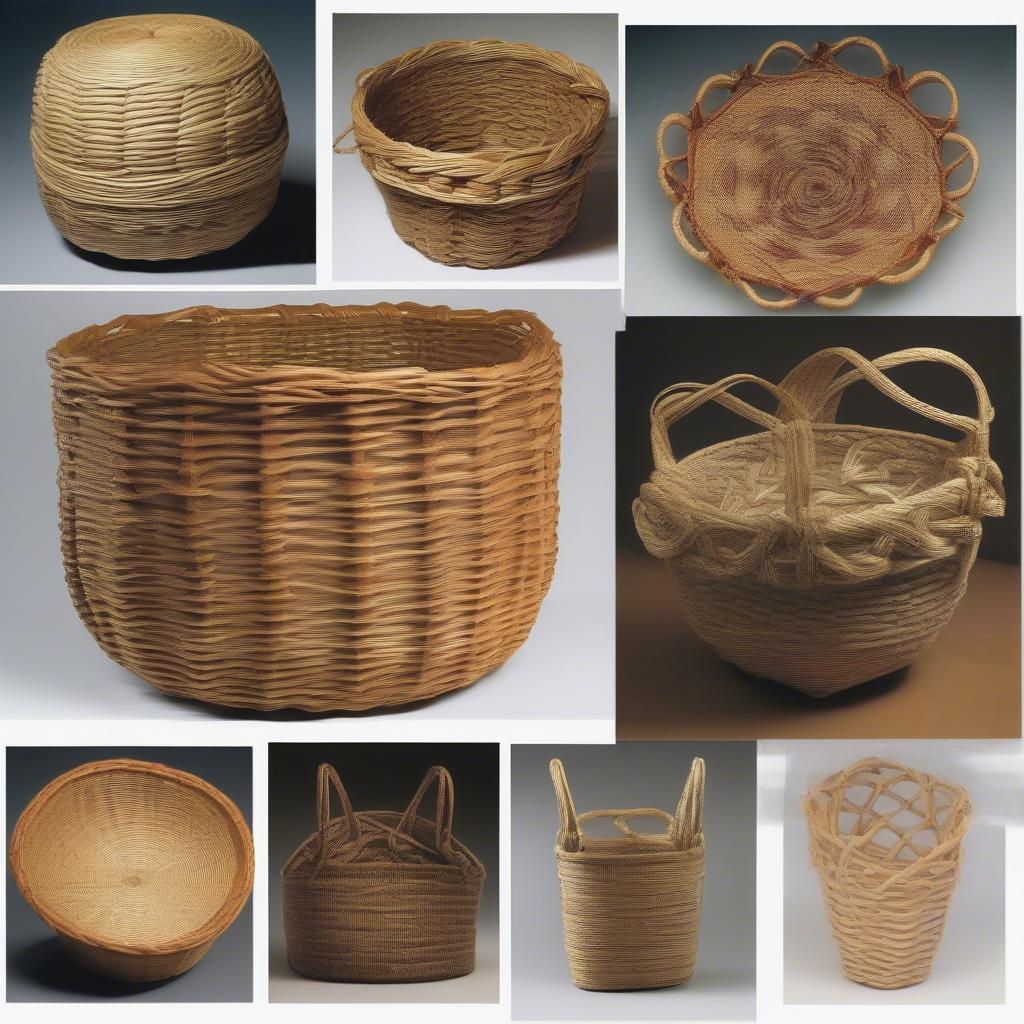 Variety of Basket Weaving Techniques