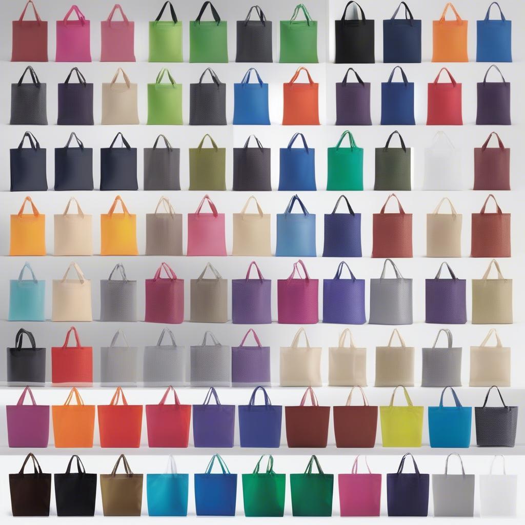 Variety of Non-woven Tote Bags