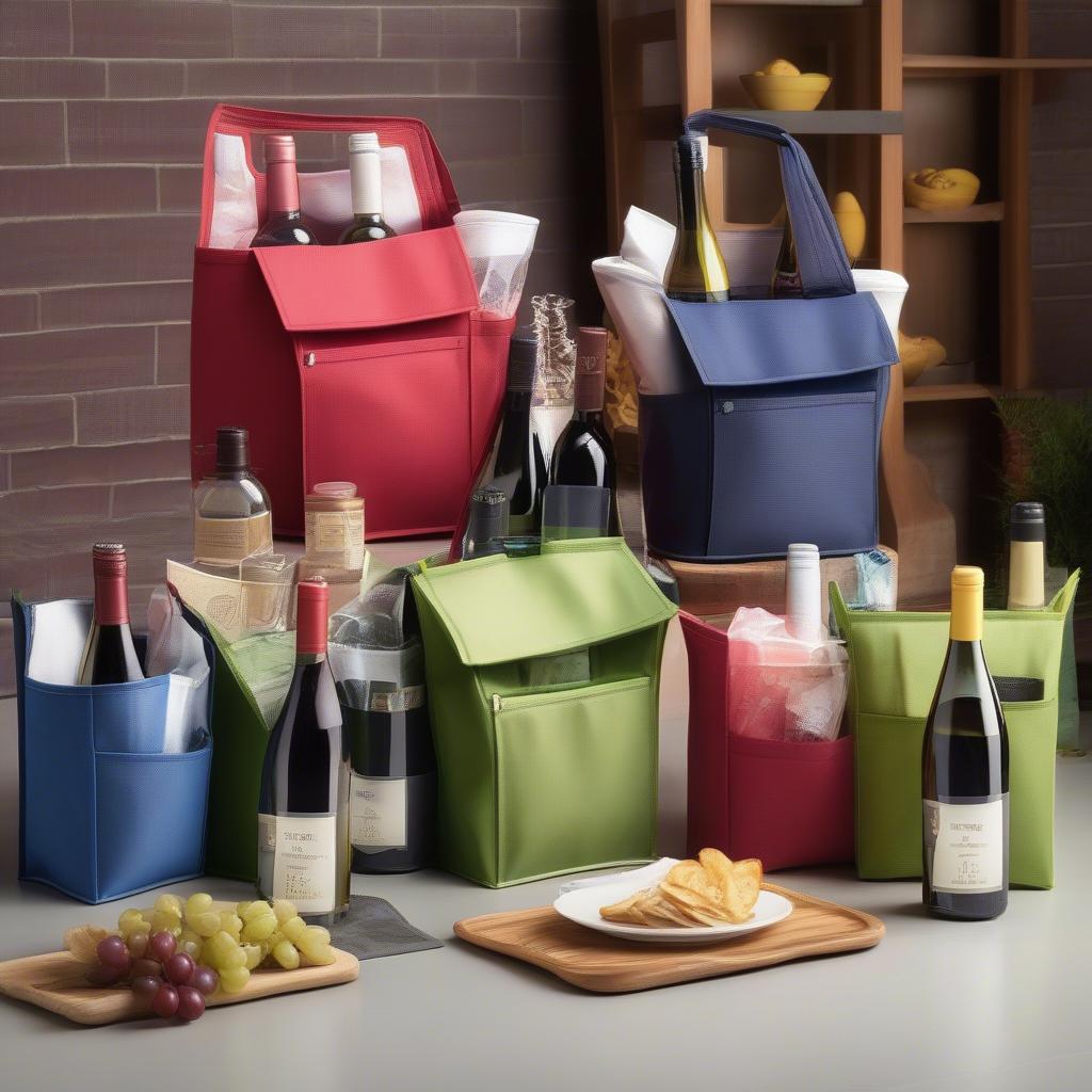 Variety of Non Woven Wine Cooler Bags