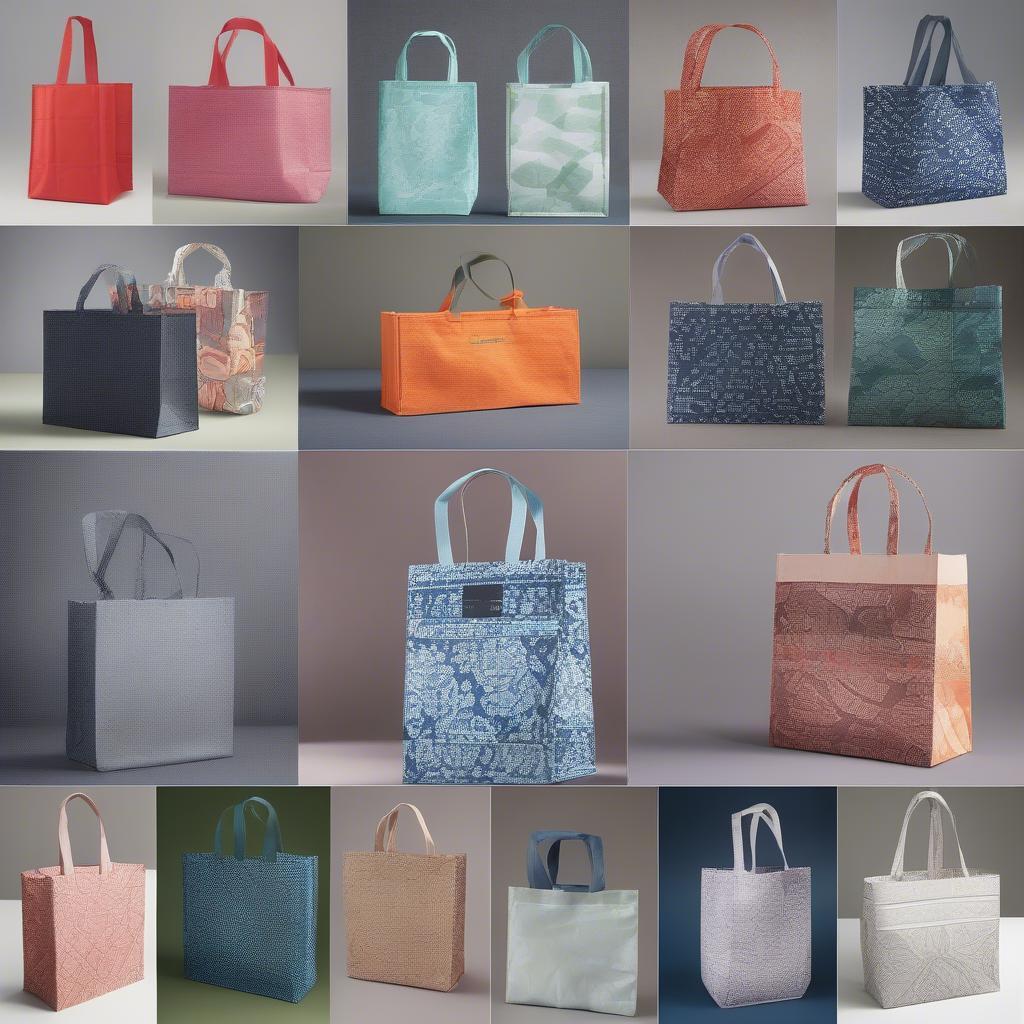 Different Styles of Small Non-Woven Bags