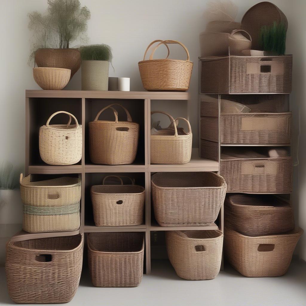 Variety of Y-Weave Baskets