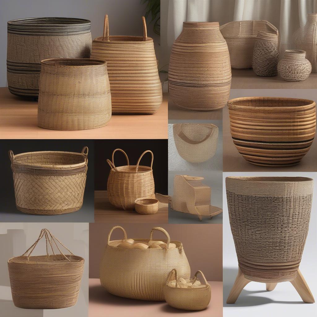 Variety of Zari Baskets