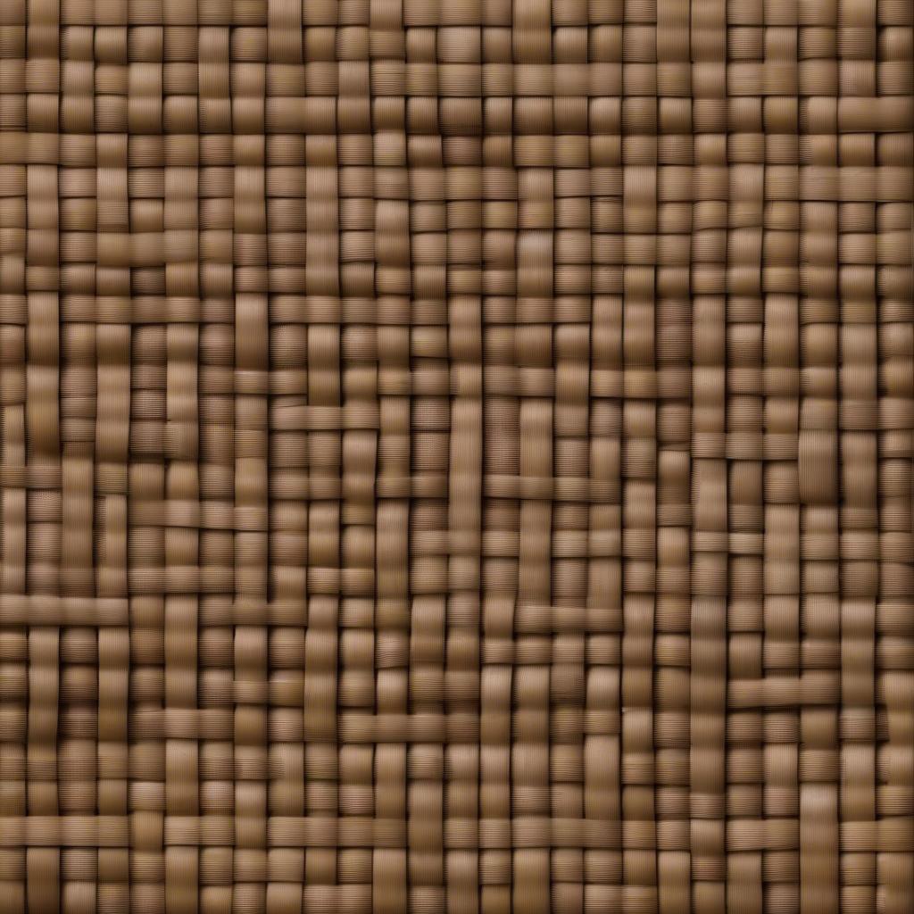 Different variations of the basket weave pattern in various crafts and materials