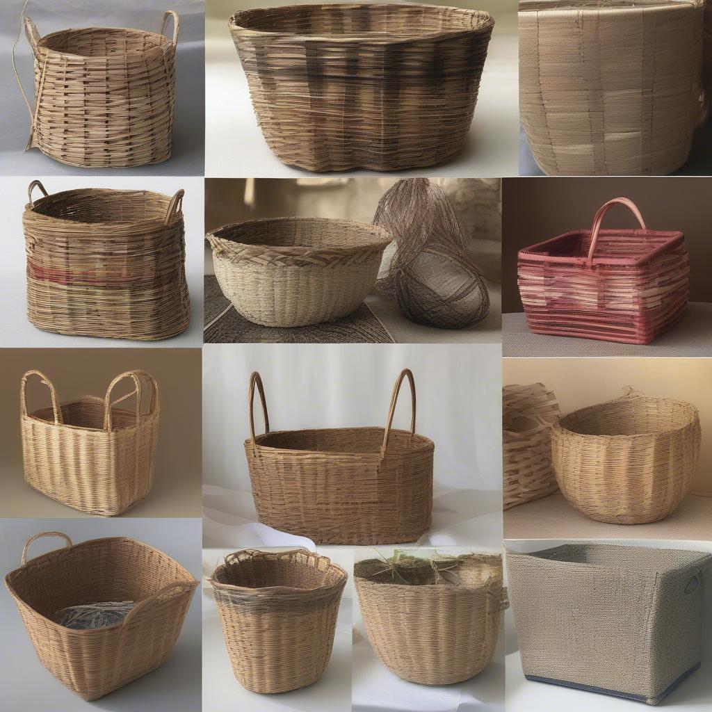 Different Materials for Basket Weaving