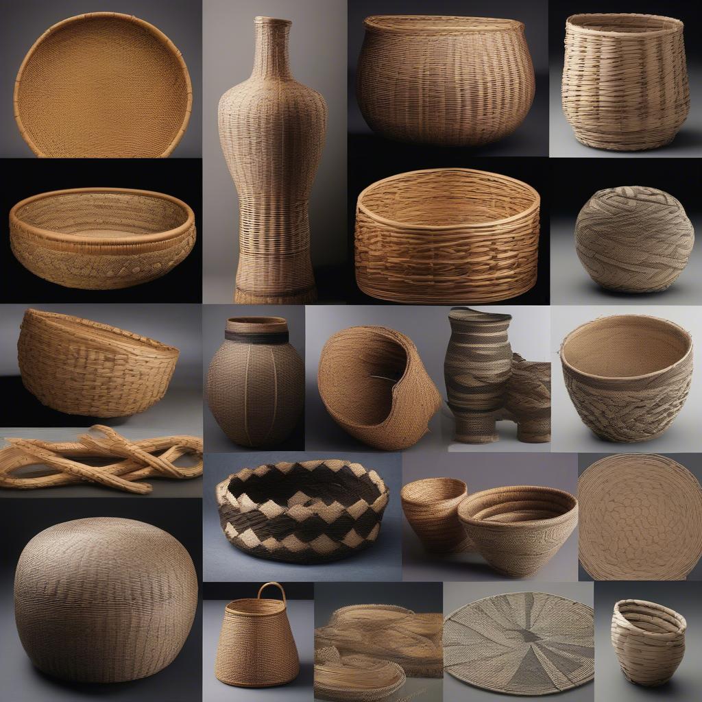 Diverse Basket Weaving Patterns and Designs