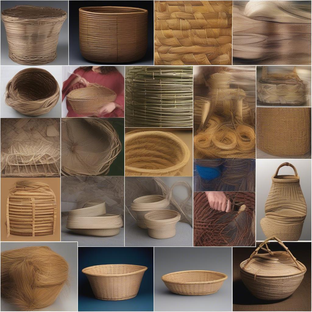 Different Basket Weaving Styles and Materials