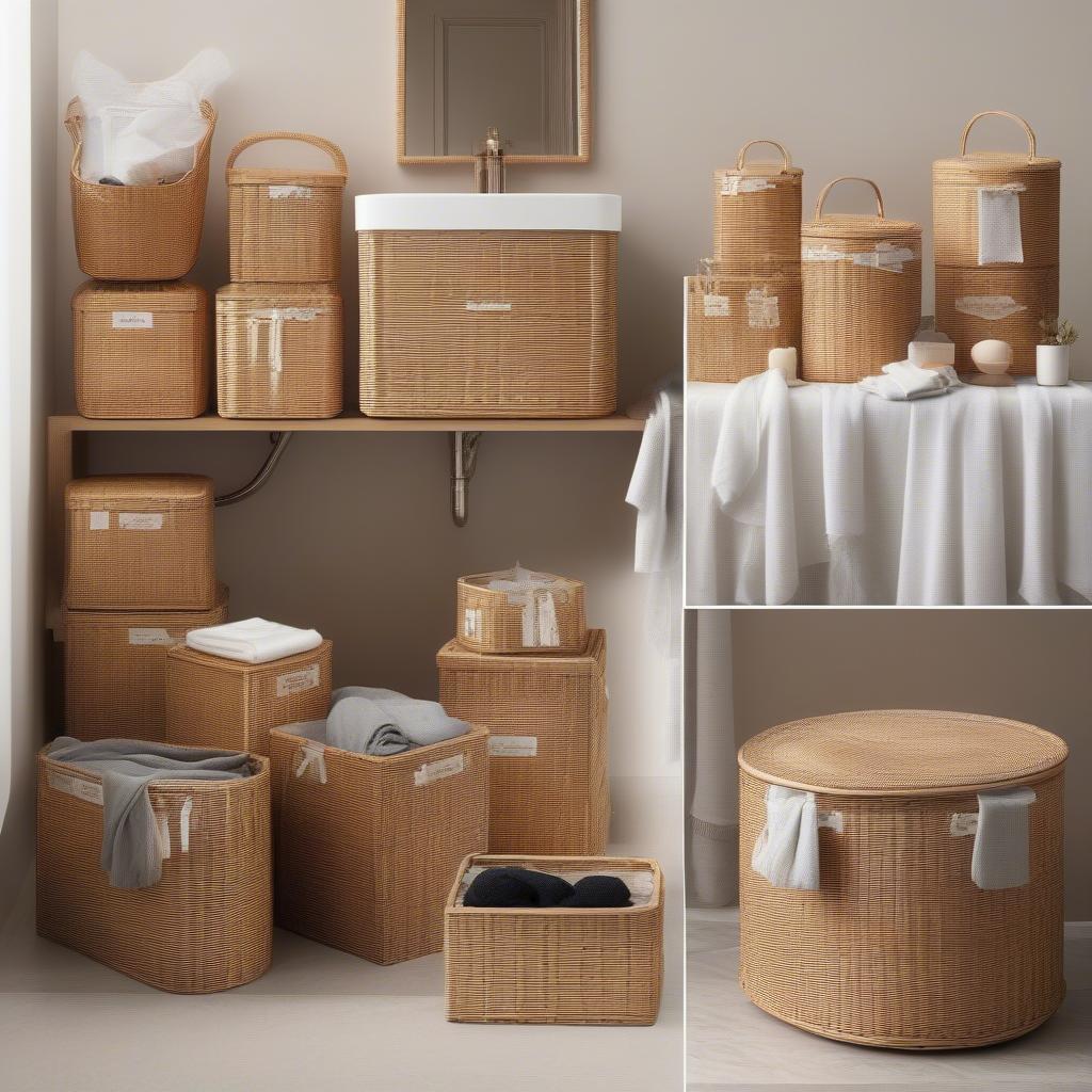 Different Hamper Sizes and Shapes for Every Need