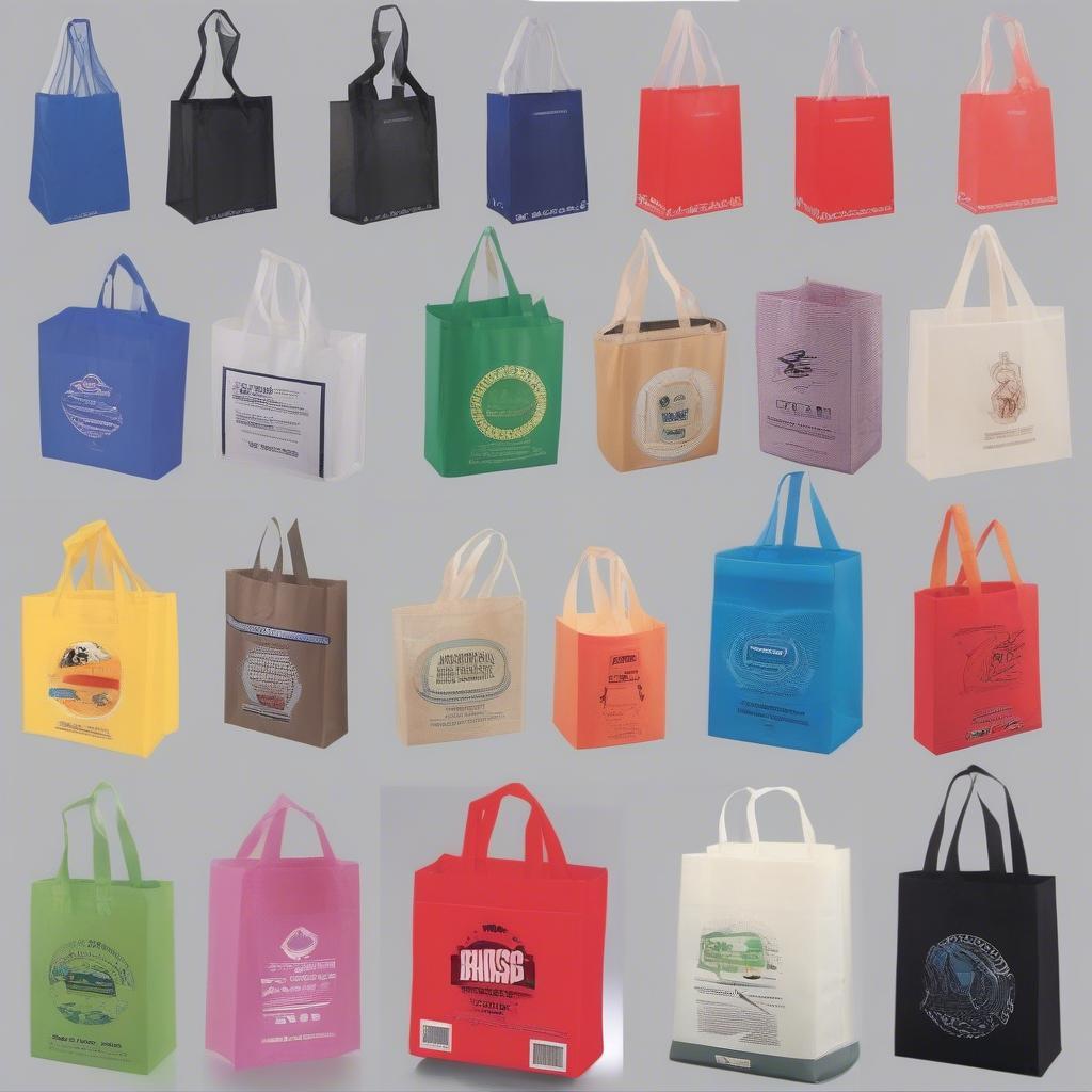 Variety of Non Woven Bags Produced by Automatic Machines