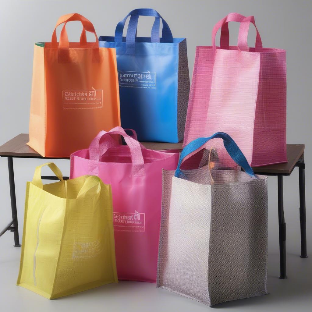 Different types of PP woven bags 25 lb laminated