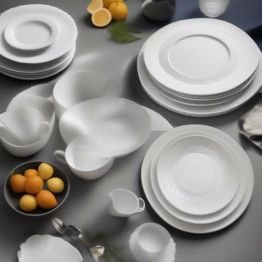 Villeroy & Boch Basket Weave Dinnerware Set