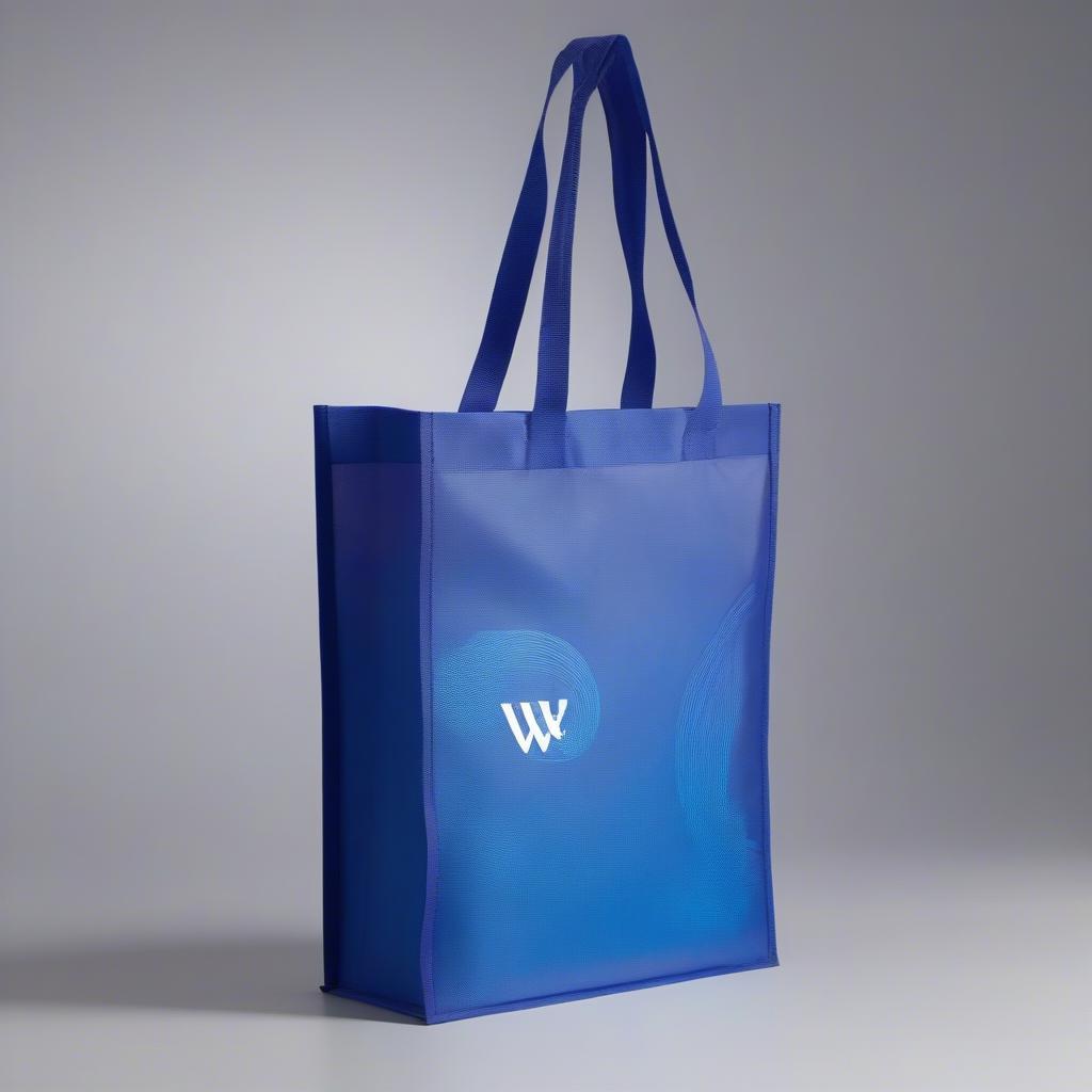 W Cut Non Woven Bag Design Example