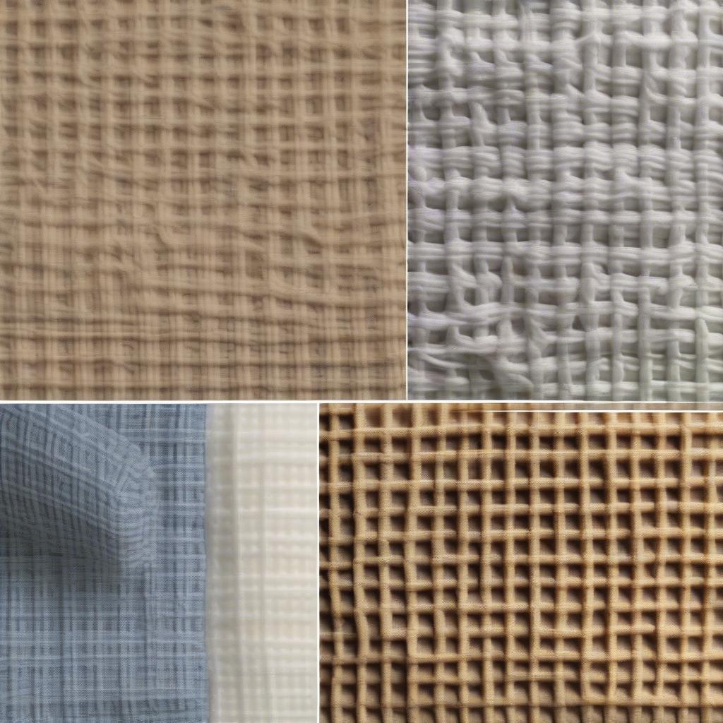 Different Materials Used in Waffle Weave Cosmetic Bags