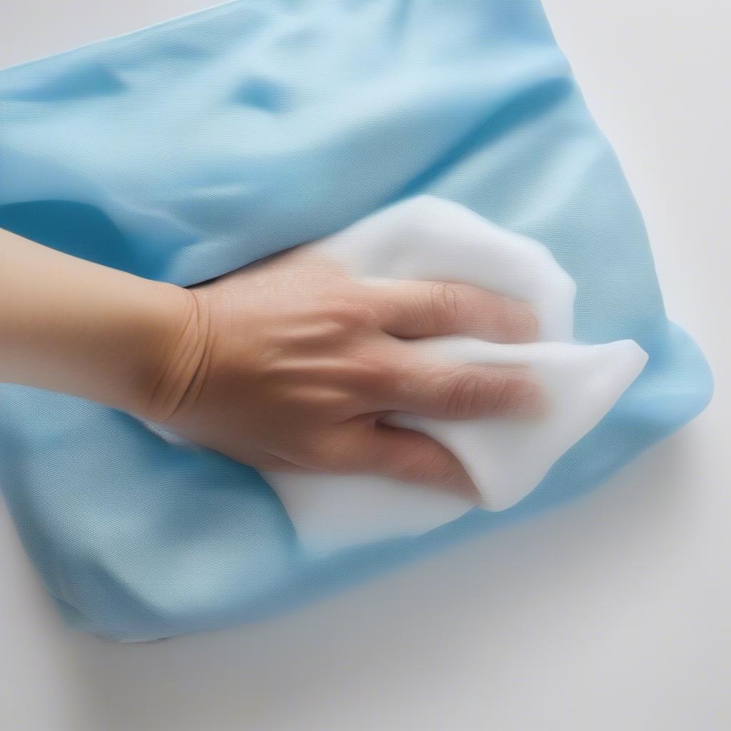 Washing a Non-Woven Polypropylene Bag