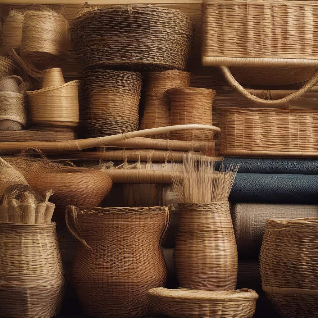 Natural Materials for Basket Weaving