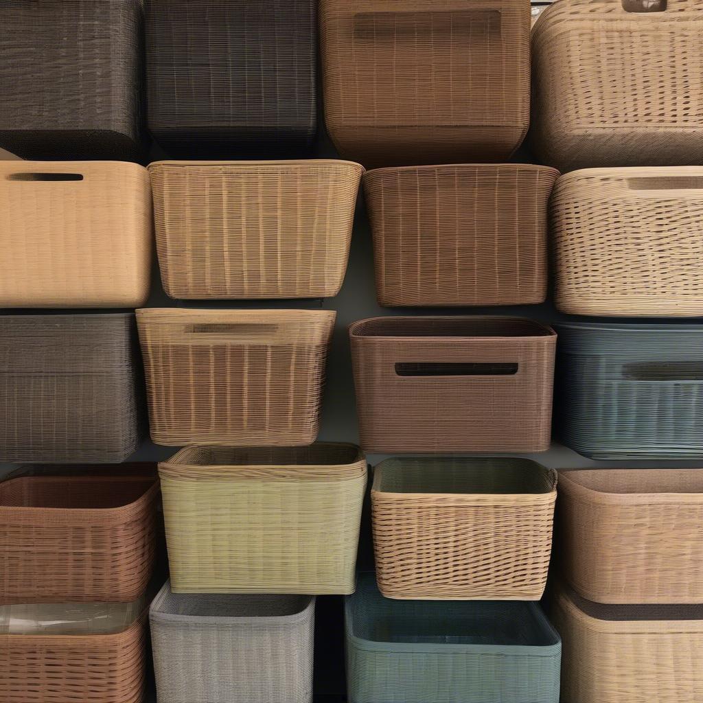 Comparing Different Weave Basket Materials