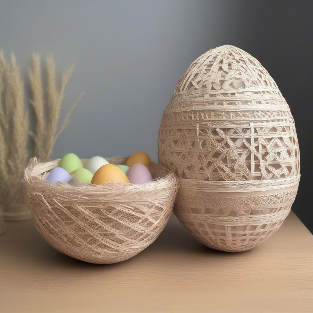 Advanced Weave Easter Basket Template