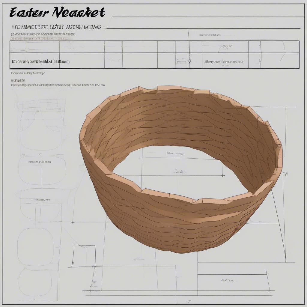 Beginner-Friendly Weave Easter Basket Template