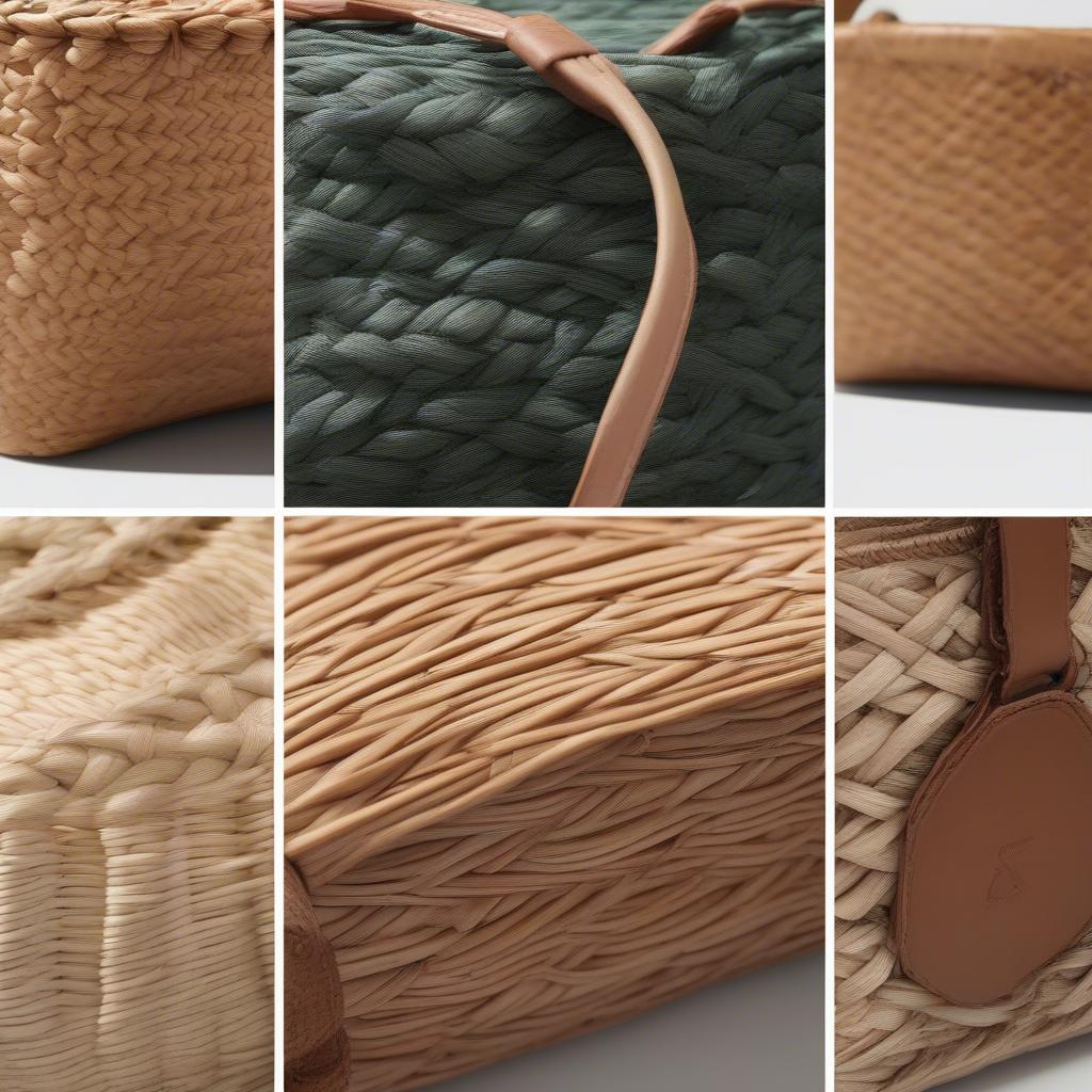 Different Weaved Crossbody Bag Materials