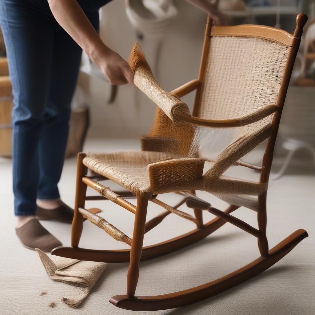 Caring for your Weaved Rocking Chair