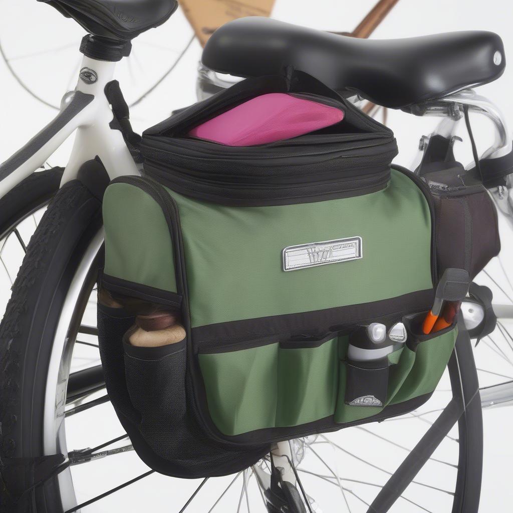 Advanced Features of a Weaver Insulated Nylon Saddle Bag